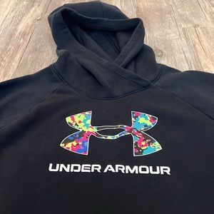 Youth Large Under Armour hooded sweatshirt